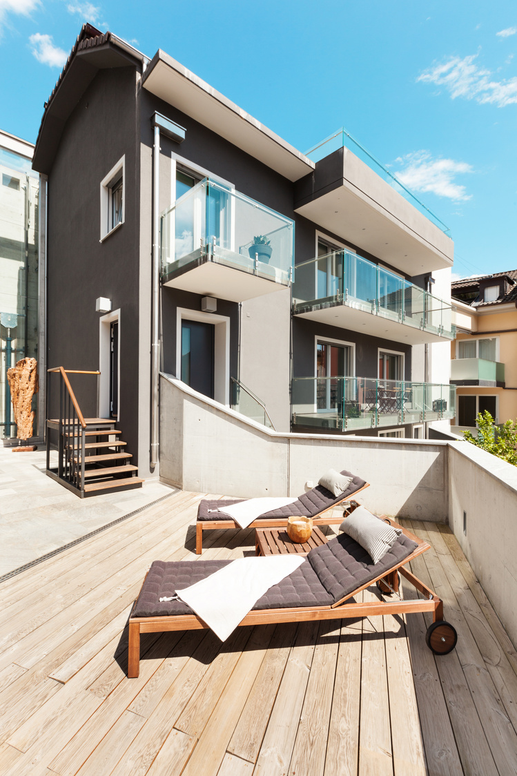 beautiful modern house